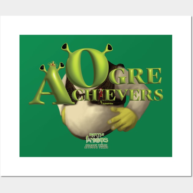 Ogre Achievers Wall Art by Fanthropy Running Clubs